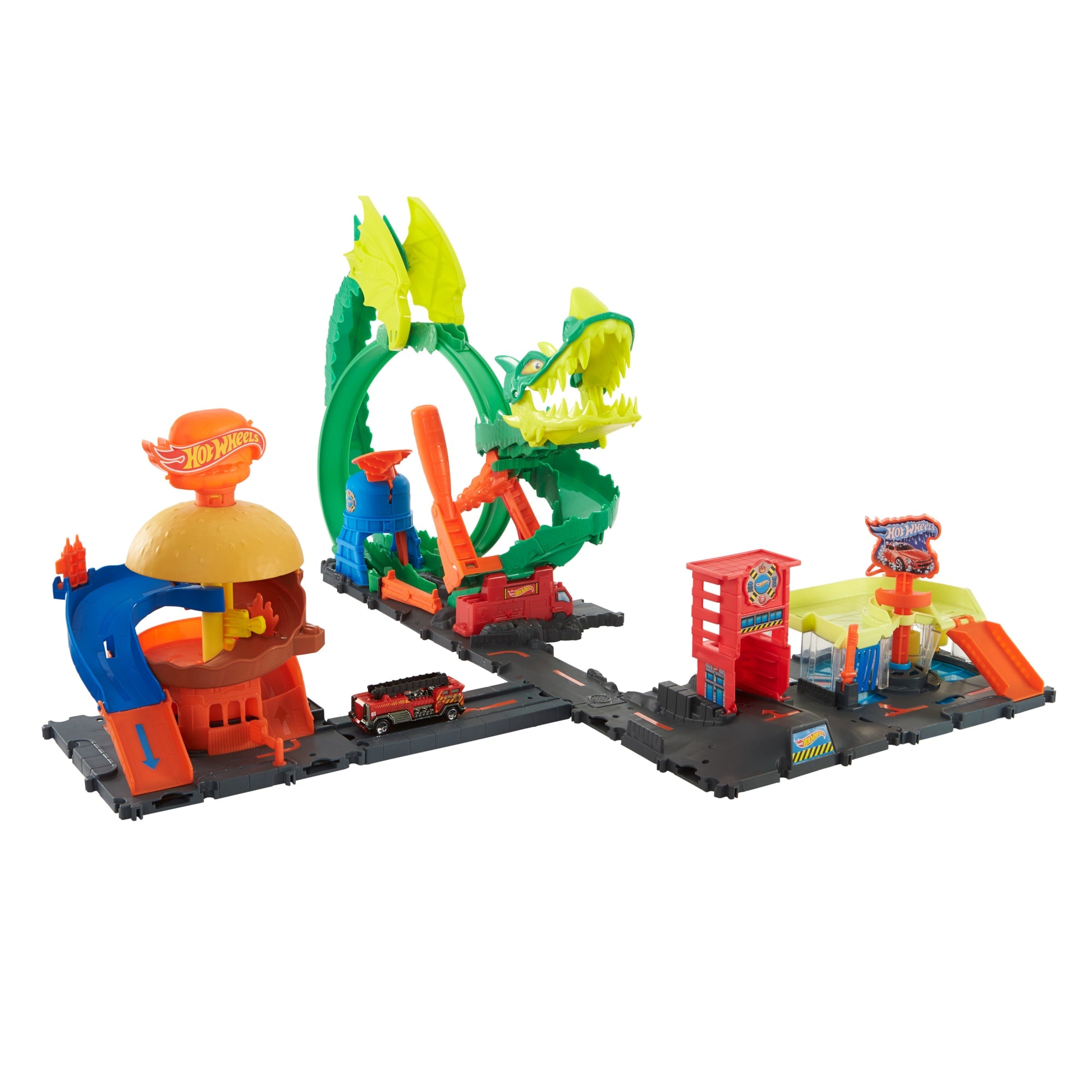 Hot Wheels City Downtown Track Set Assortment HDR24 MATTEL hot-wheels-city-downtown-track-set-assortment-hdr24-mattel