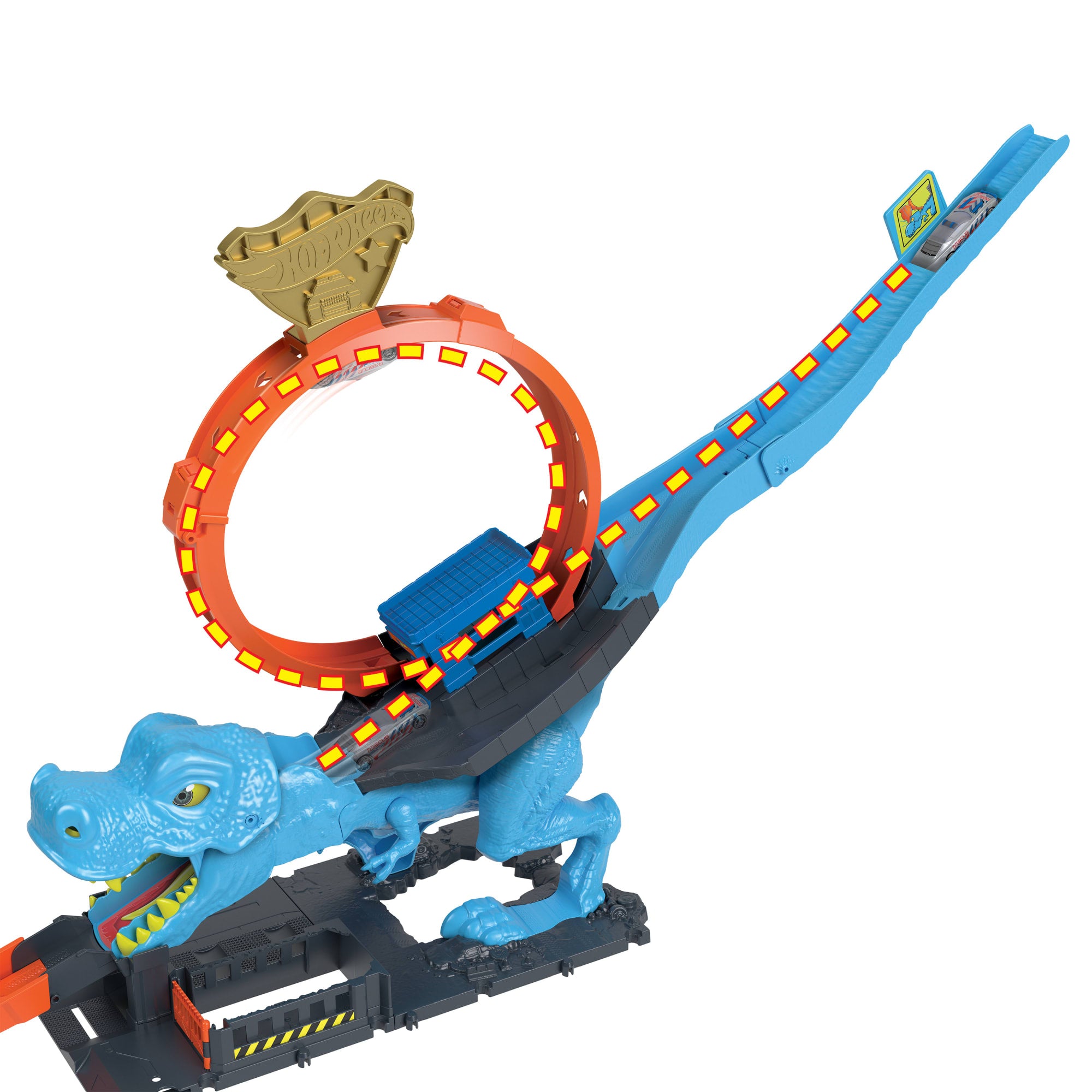 Circuit l'Attaque du T-Rex - Hot Wheels MATTEL : le circuit à Prix