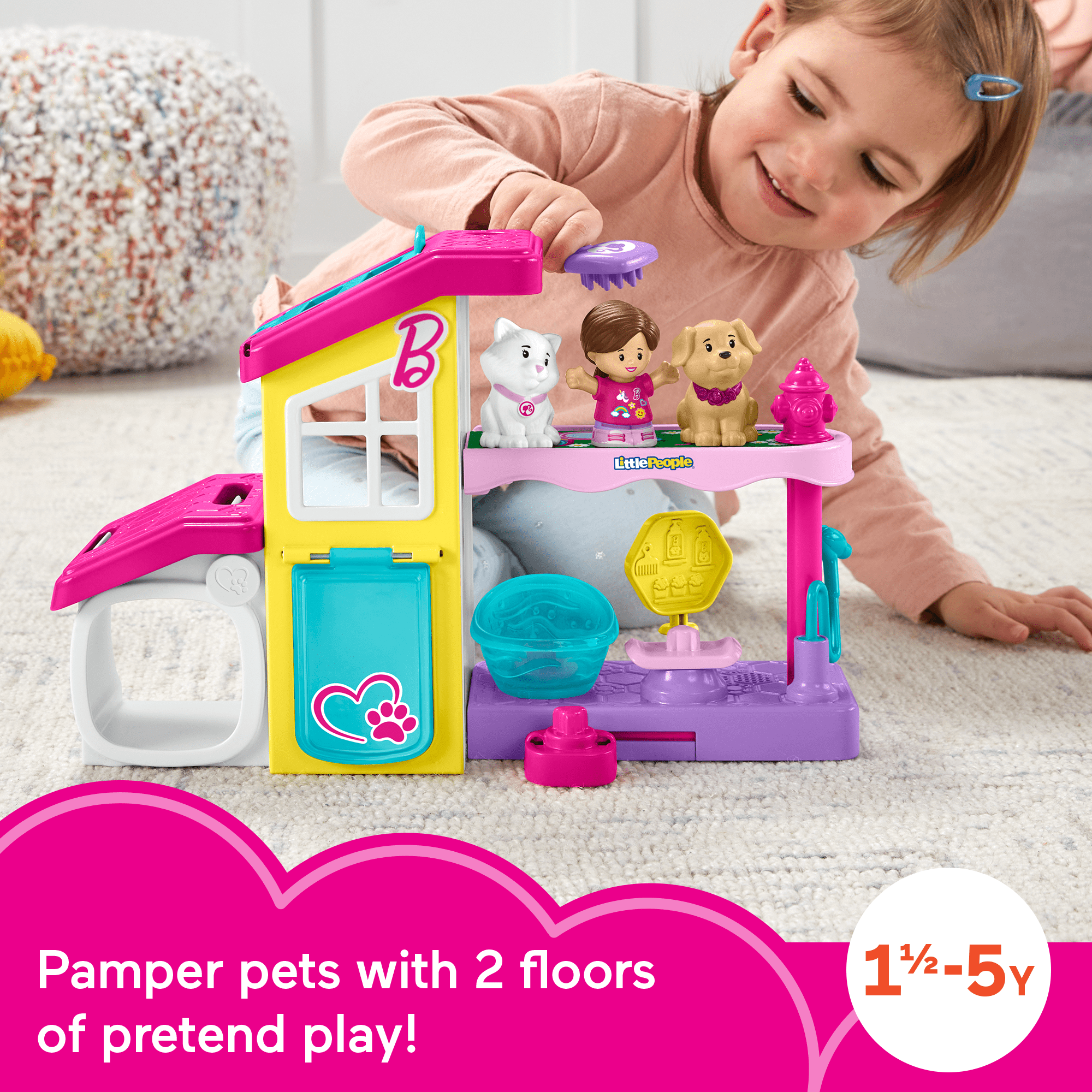 Tysons Grooming Spa Barbie® Play And Care Pet Spa By Little People
