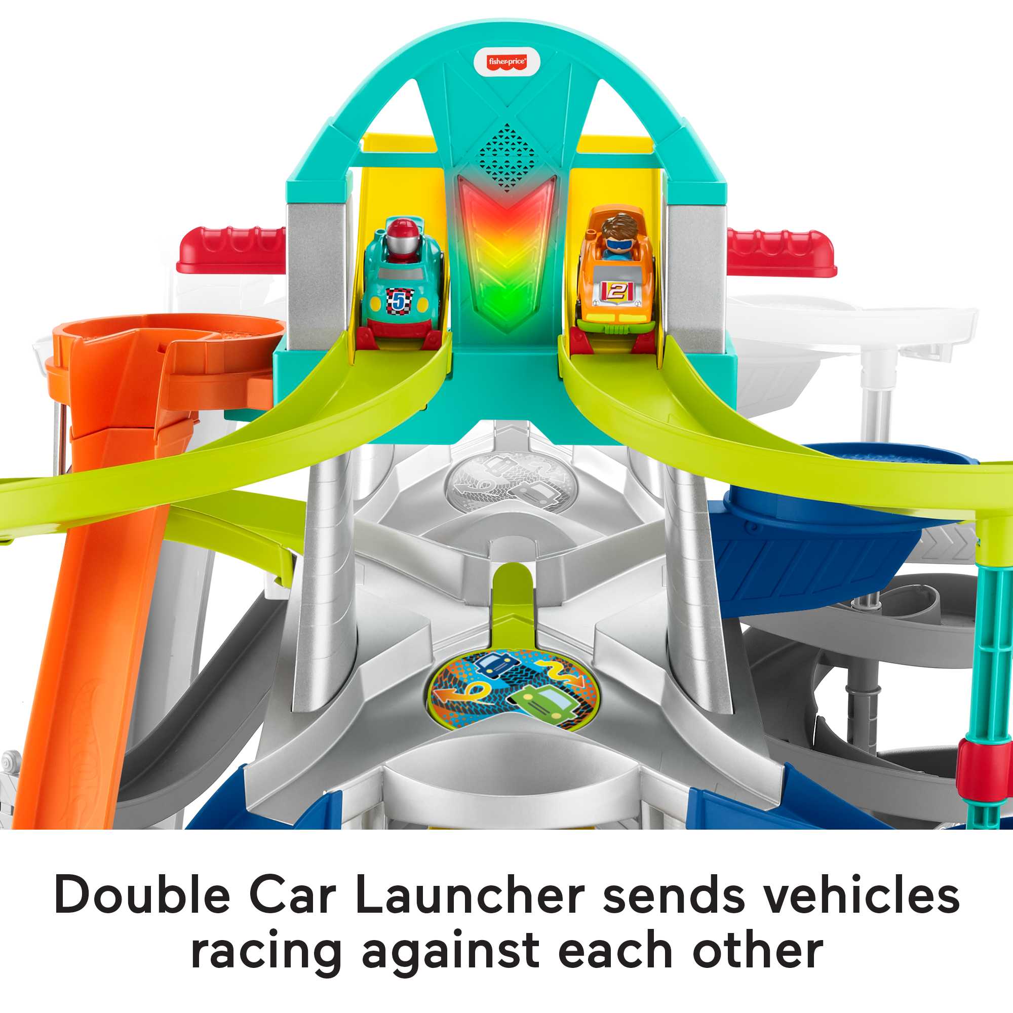 Fisher-Price® Little People® Launch & Loop Raceway | Mattel