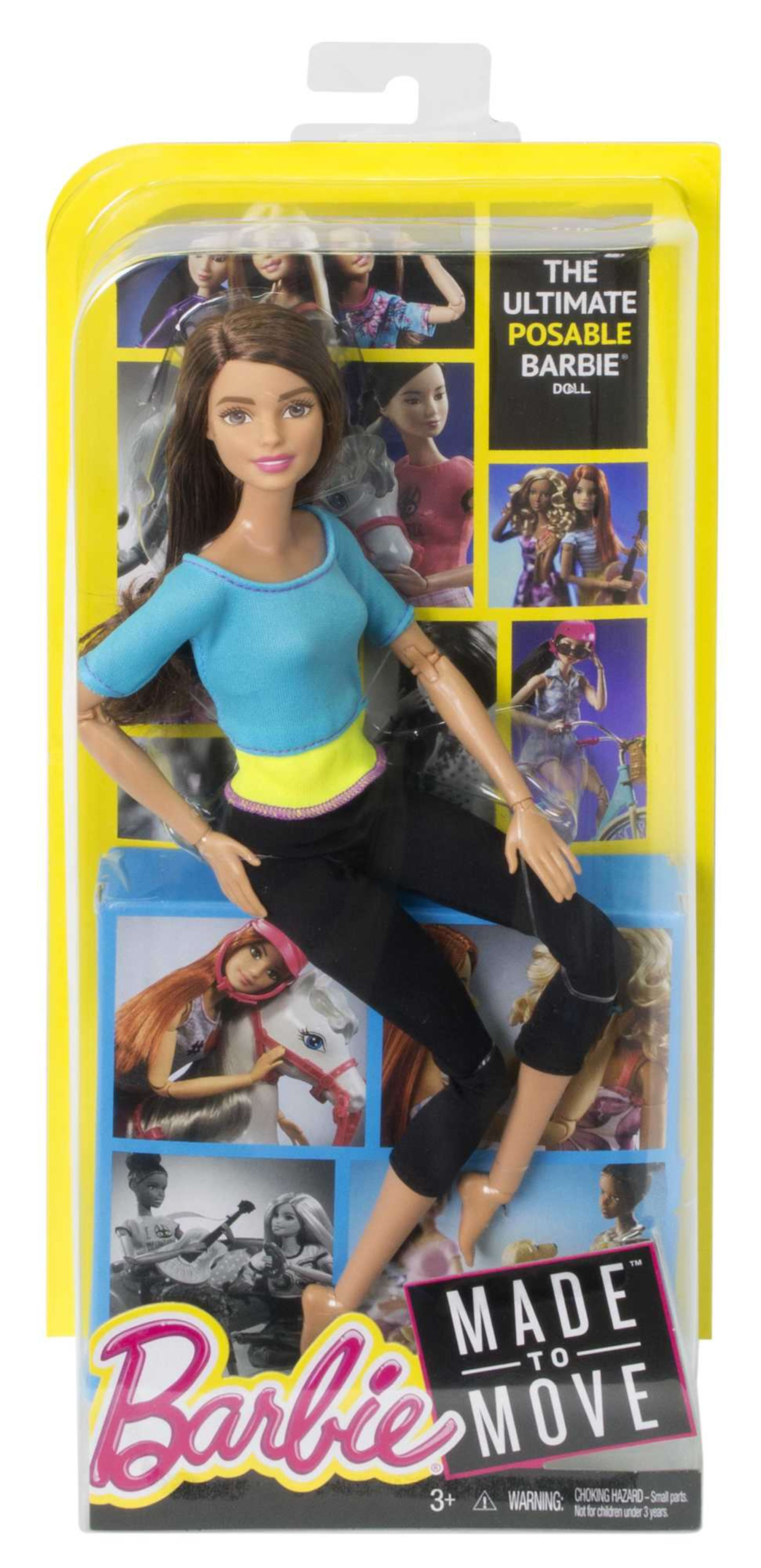 BARBIE Poupée Barbie Fitness articulée pas cher 