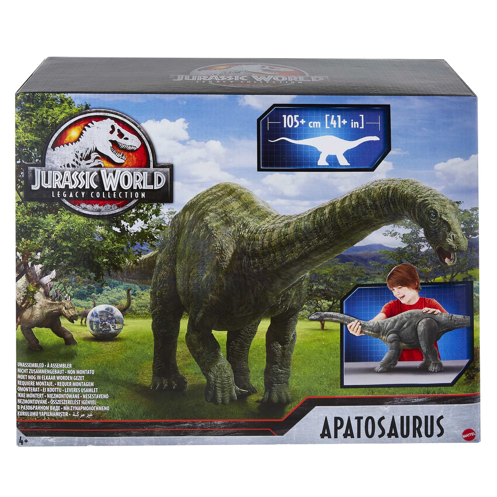 Mattel jurassic cheap world apatosaurus