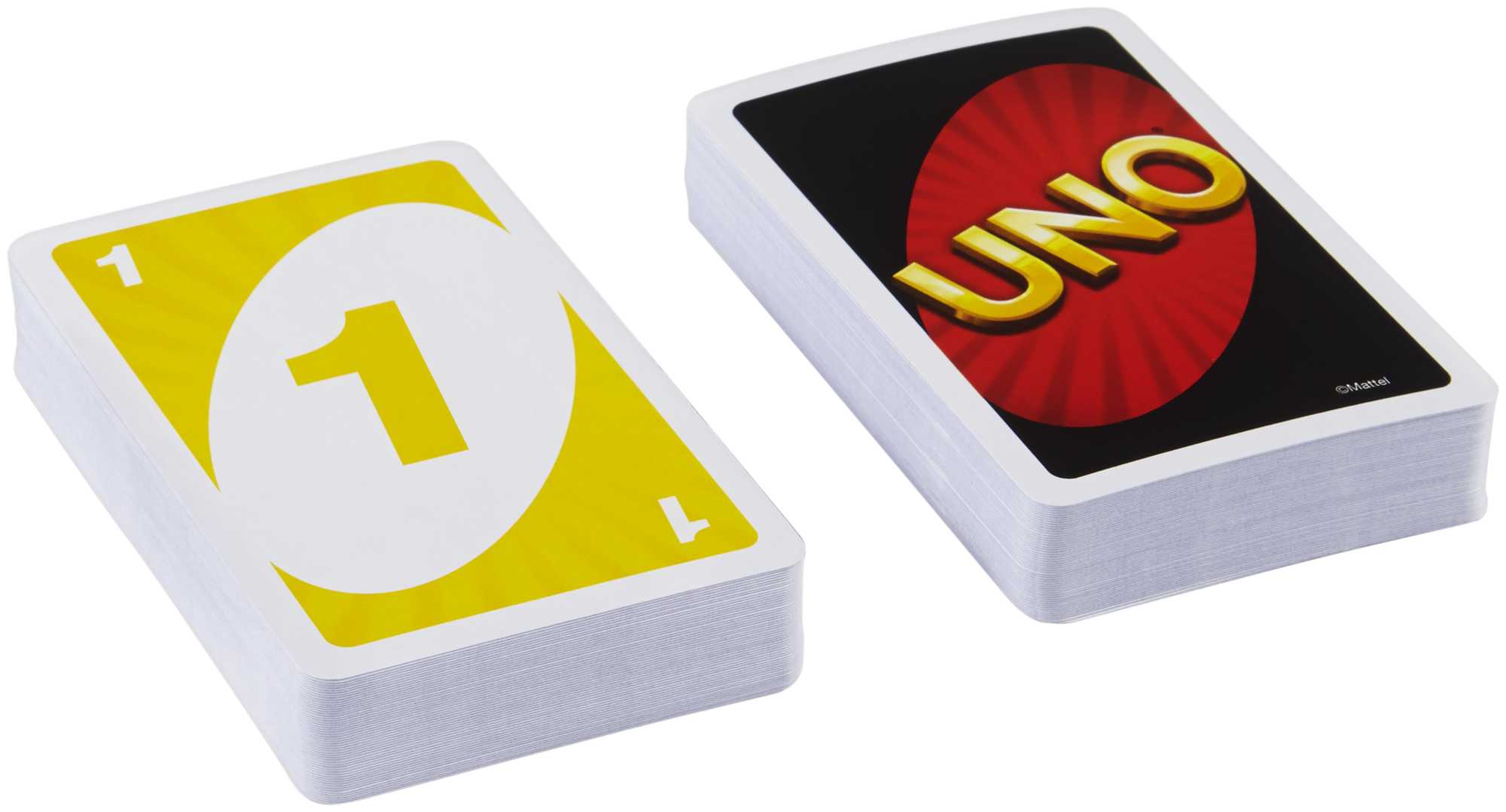 UNO Mattel - Un, jeu de cartes W2087, 42003 - Version Anglaise