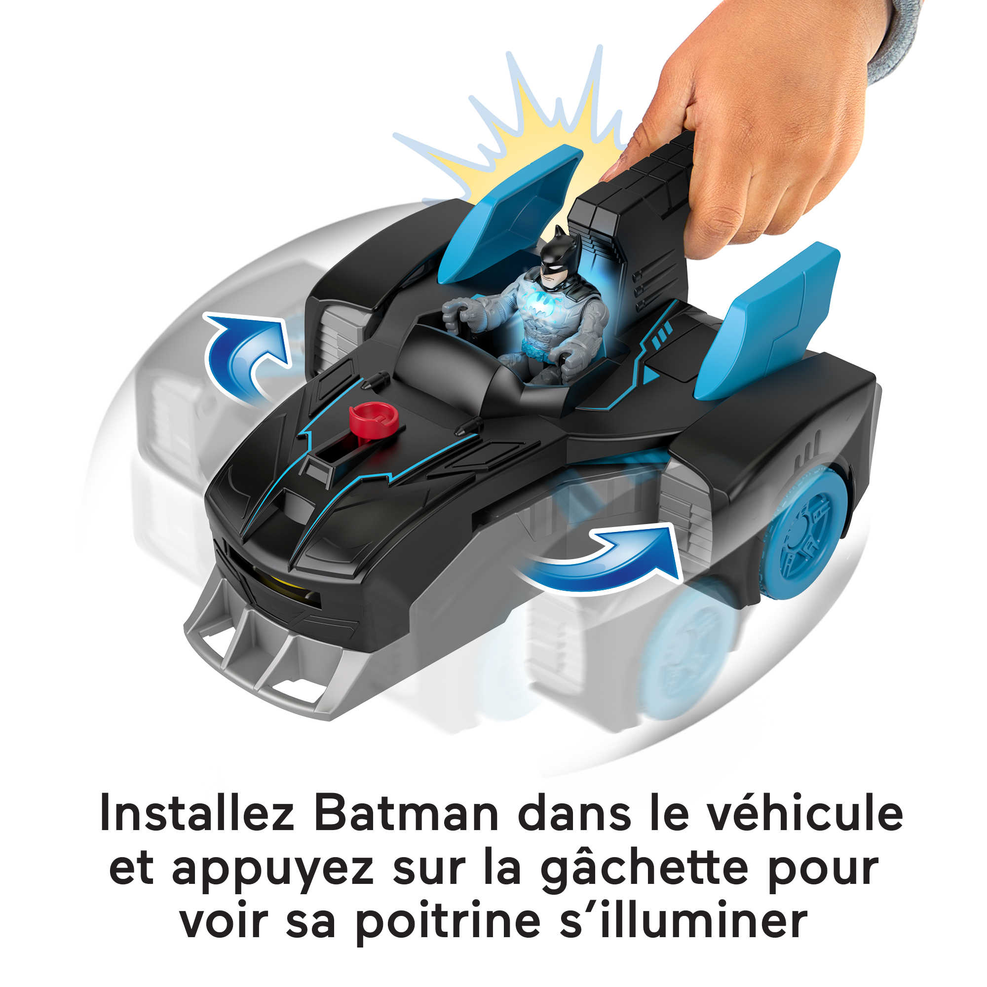 Imaginext DC Super Friends – Batmobile Bat-Tech | MATTEL