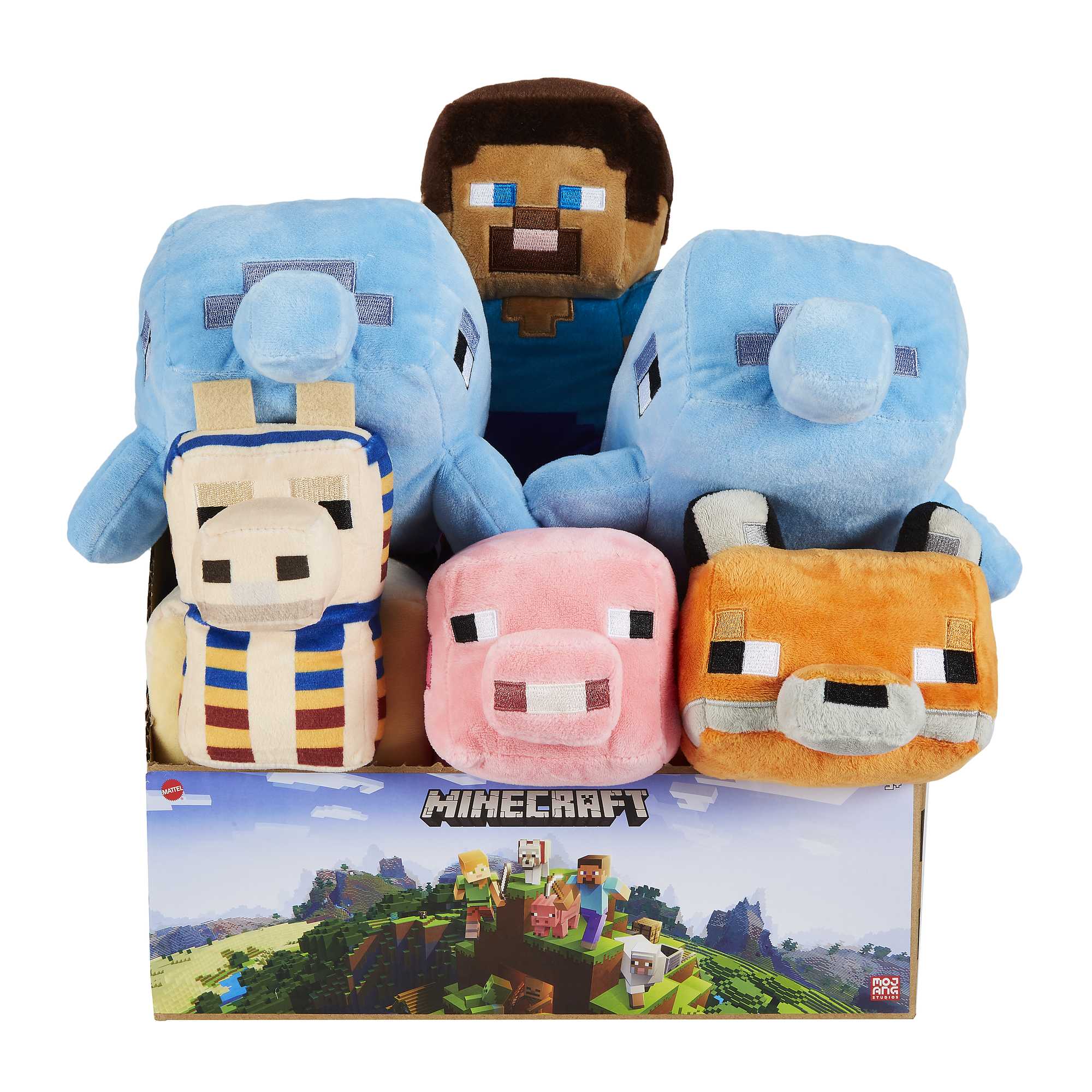 Minecraft Basic Plush Assortment | HBN39 | MATTEL