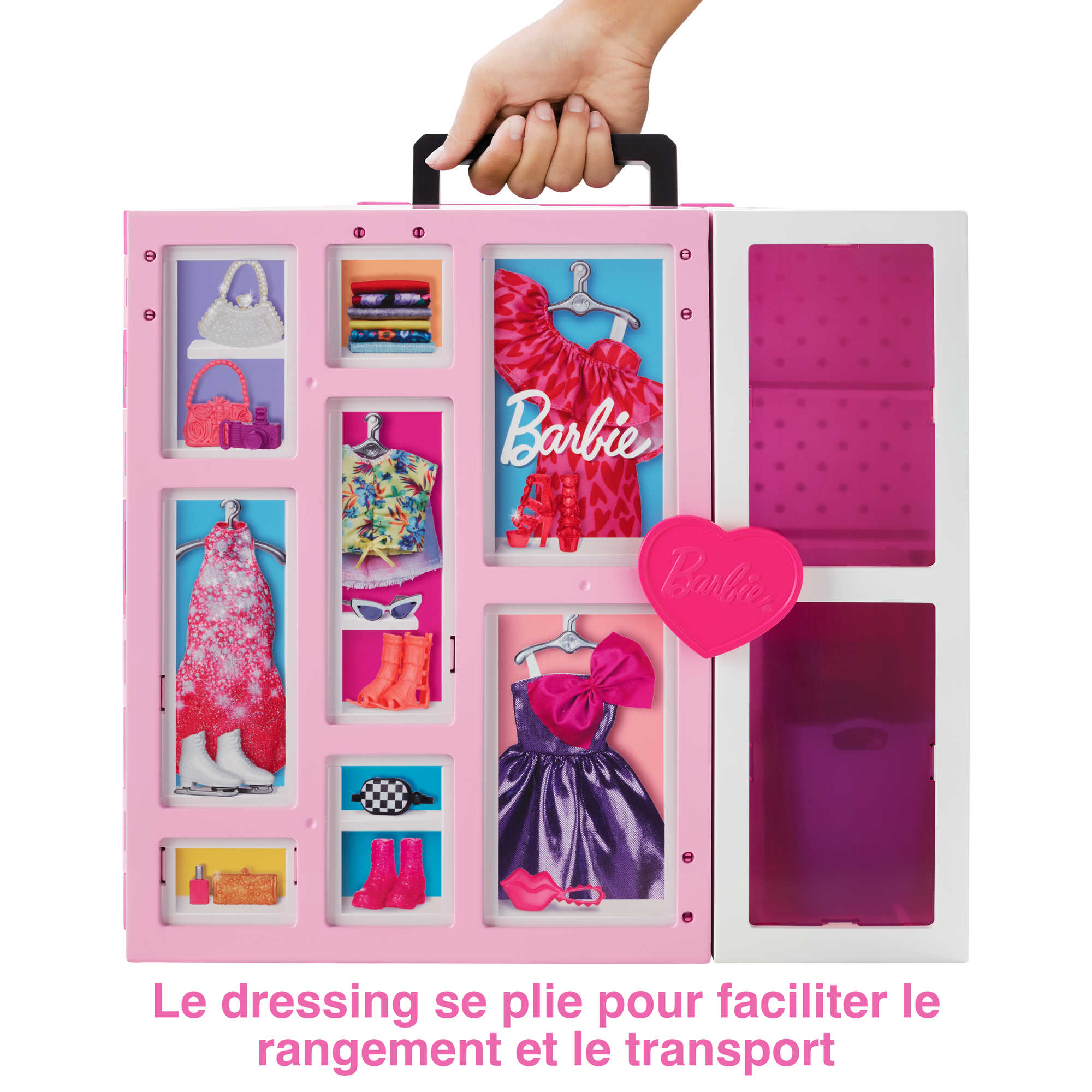 Barbie Poupée et Coffret Dressing Deluxe