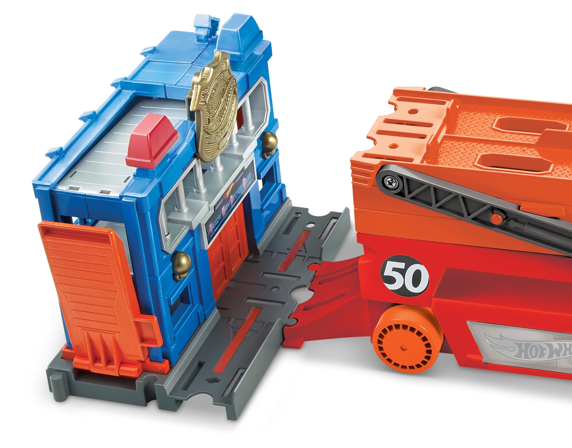 Hot Wheels Megatrasportatore per max. 50 macchinine in scala 1:64, età dai  3 anni su, GHR48