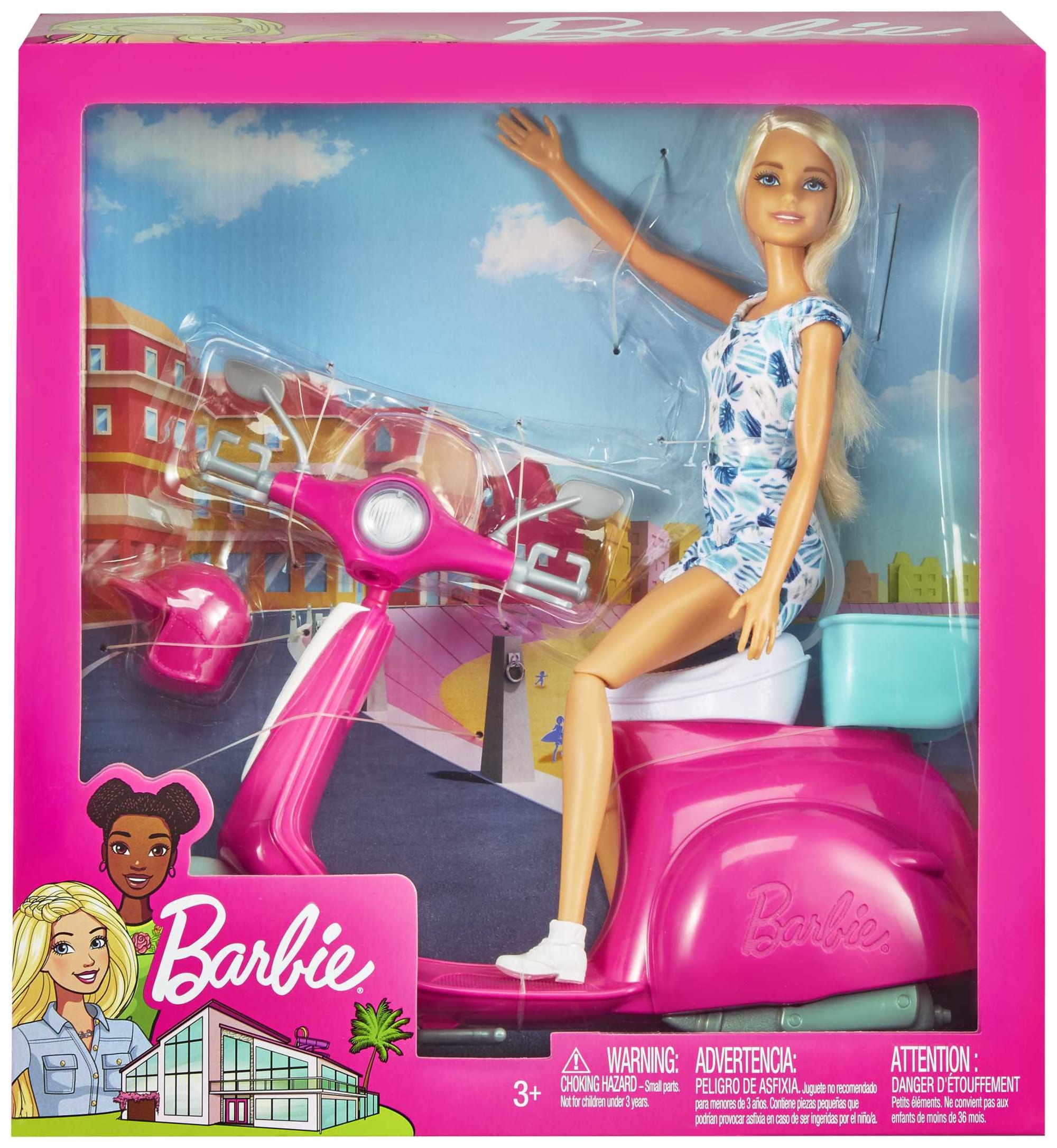 Barbie store con moto