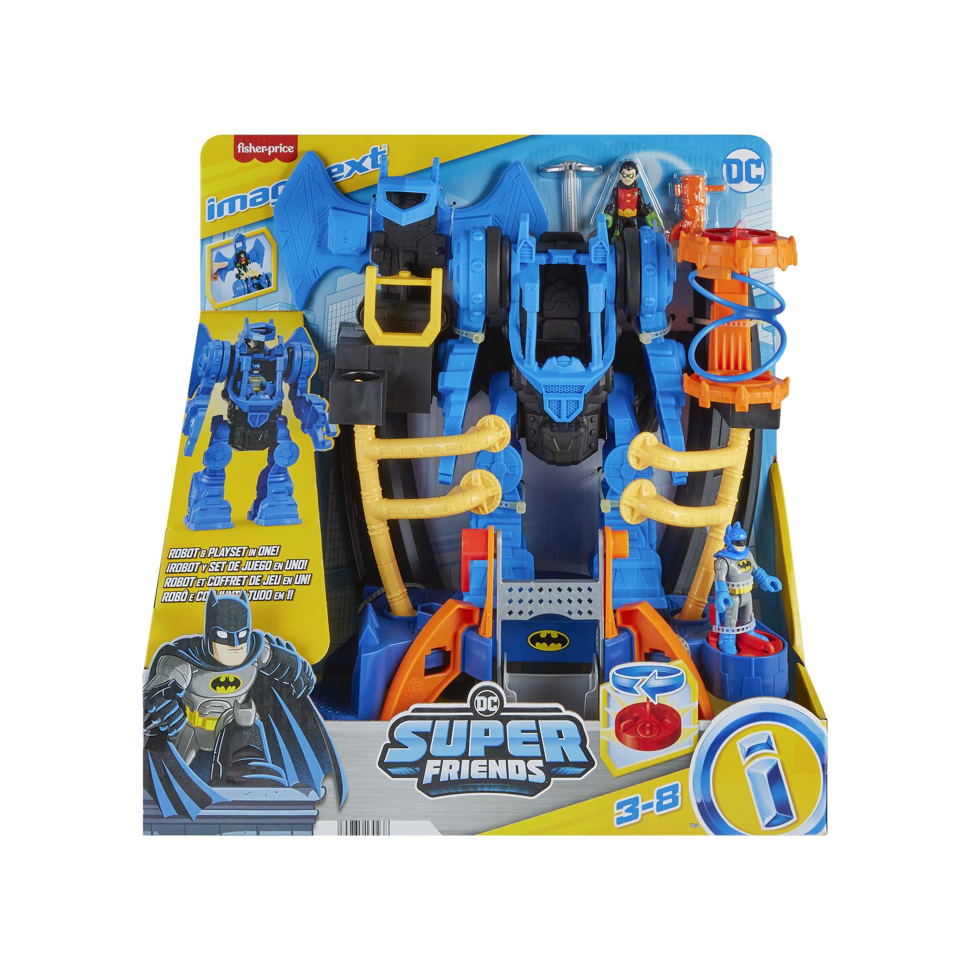 Imaginext Imaginext Dc Super Friends Batman Robo Command Center | HML02 | MATTEL
