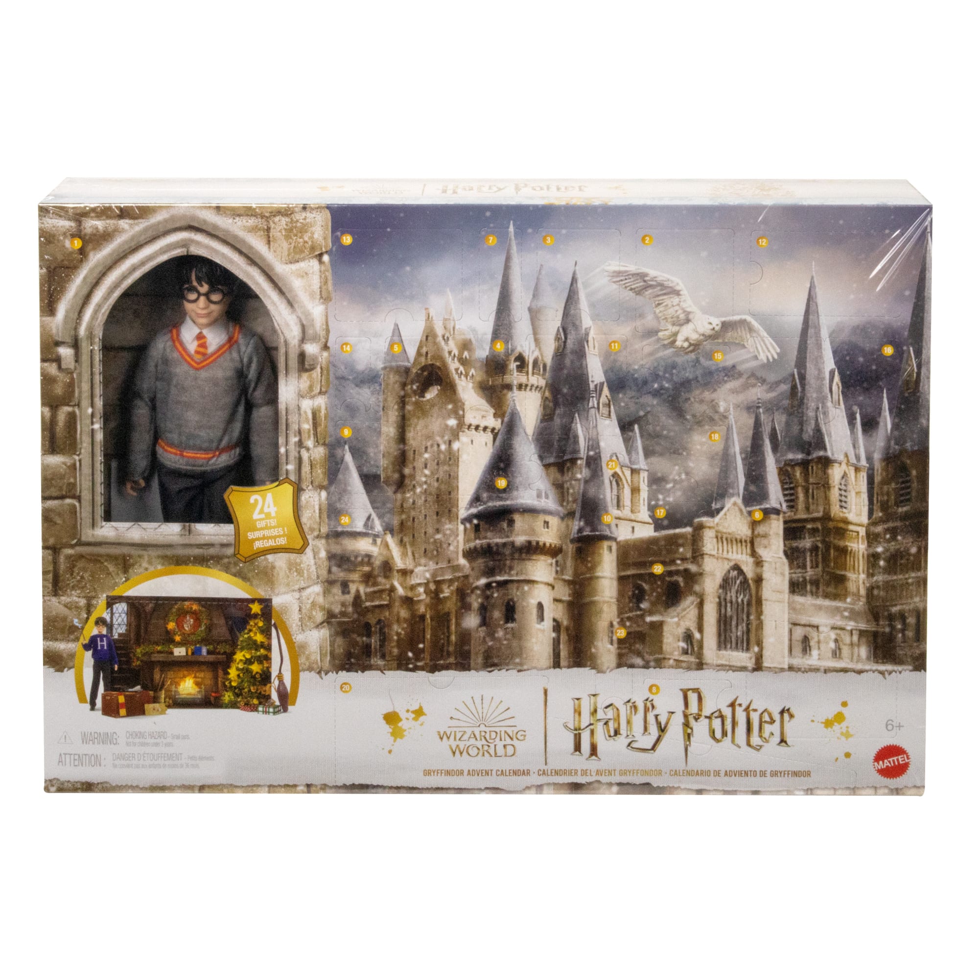 Harry Potter Gryffindor Advent Calendar HND80 MATTEL