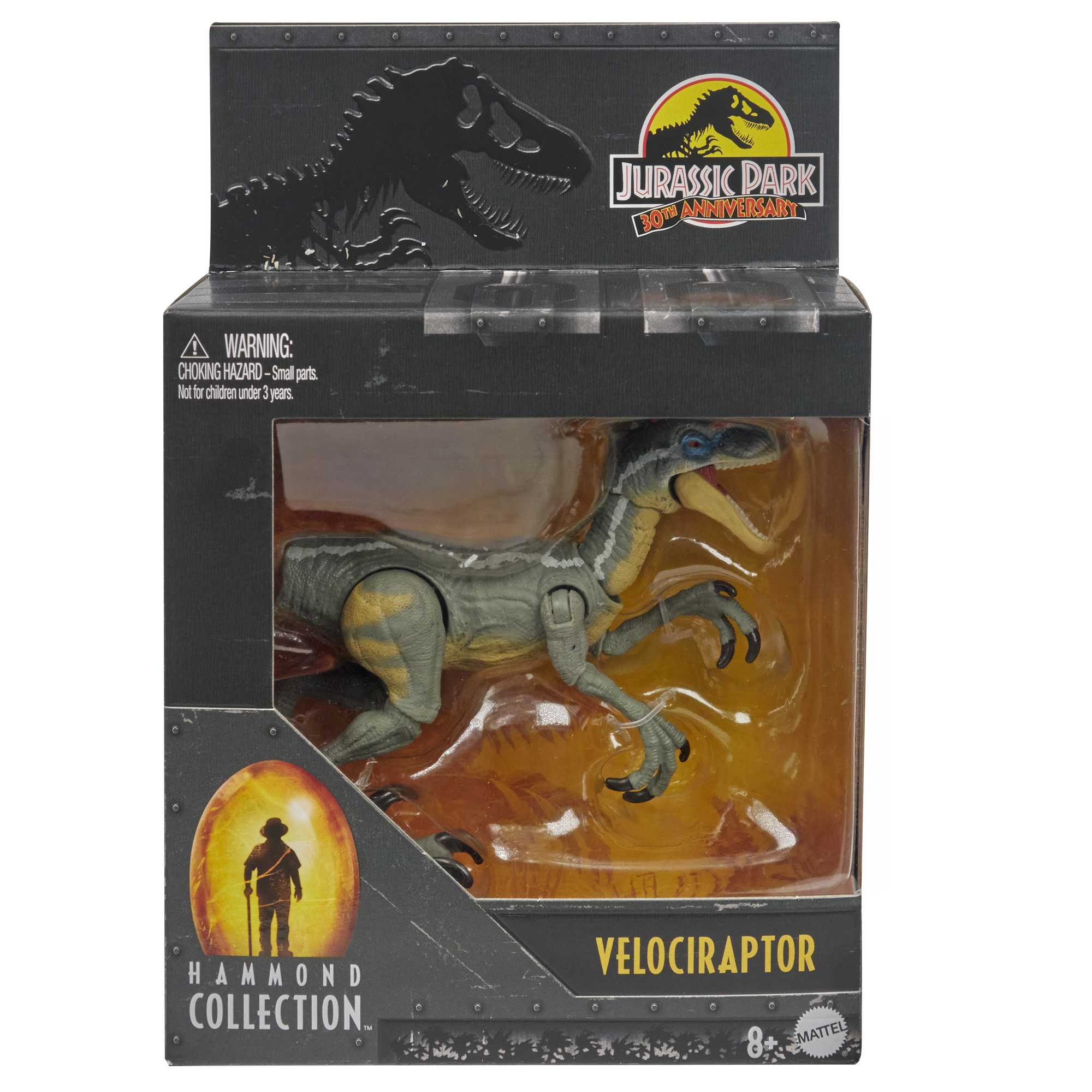 Figura de dinosaurio velocirraptor macho de Parque Jur sico III de