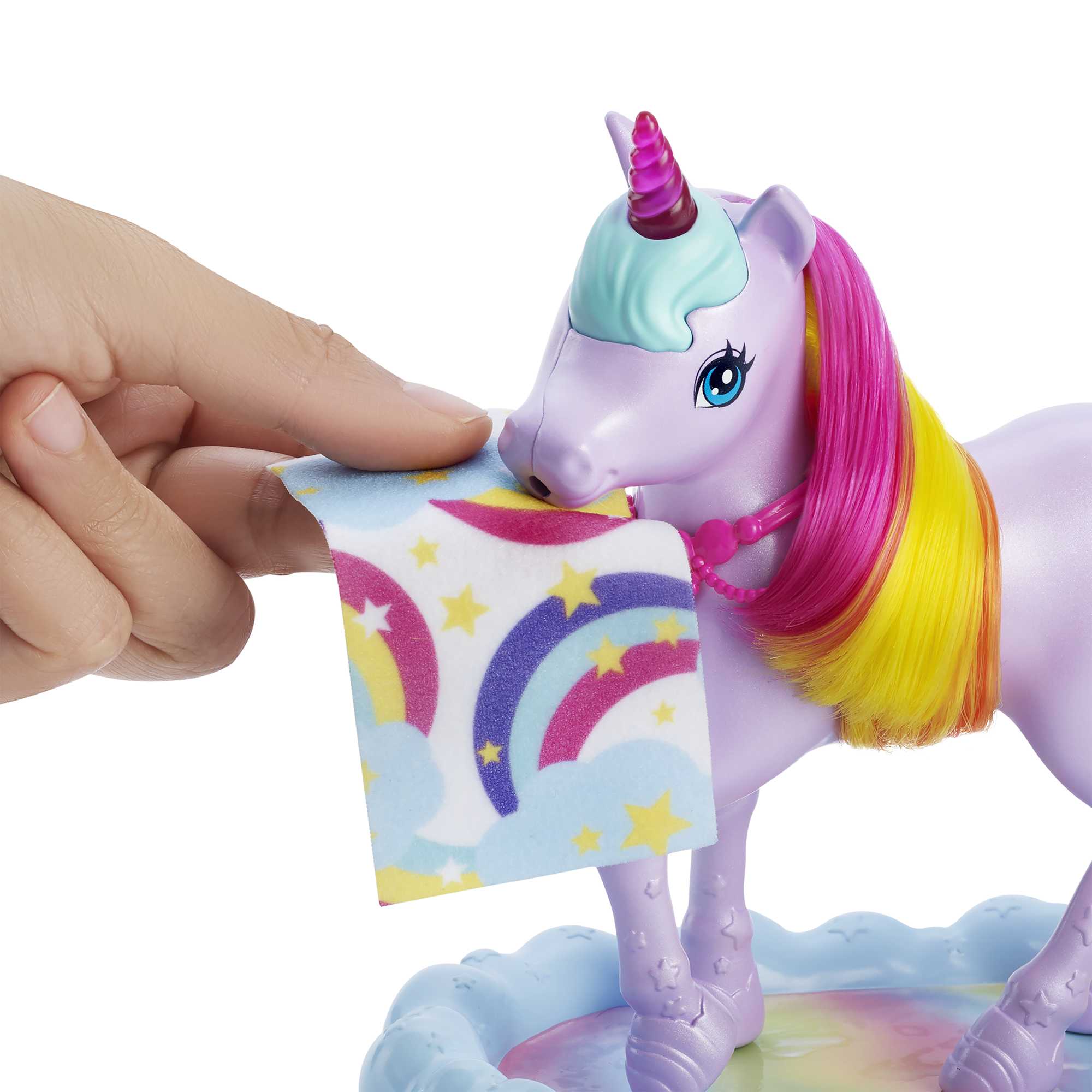 Barbie Dreamtopia Unicorn Pet Playset with Royal Fashion Doll