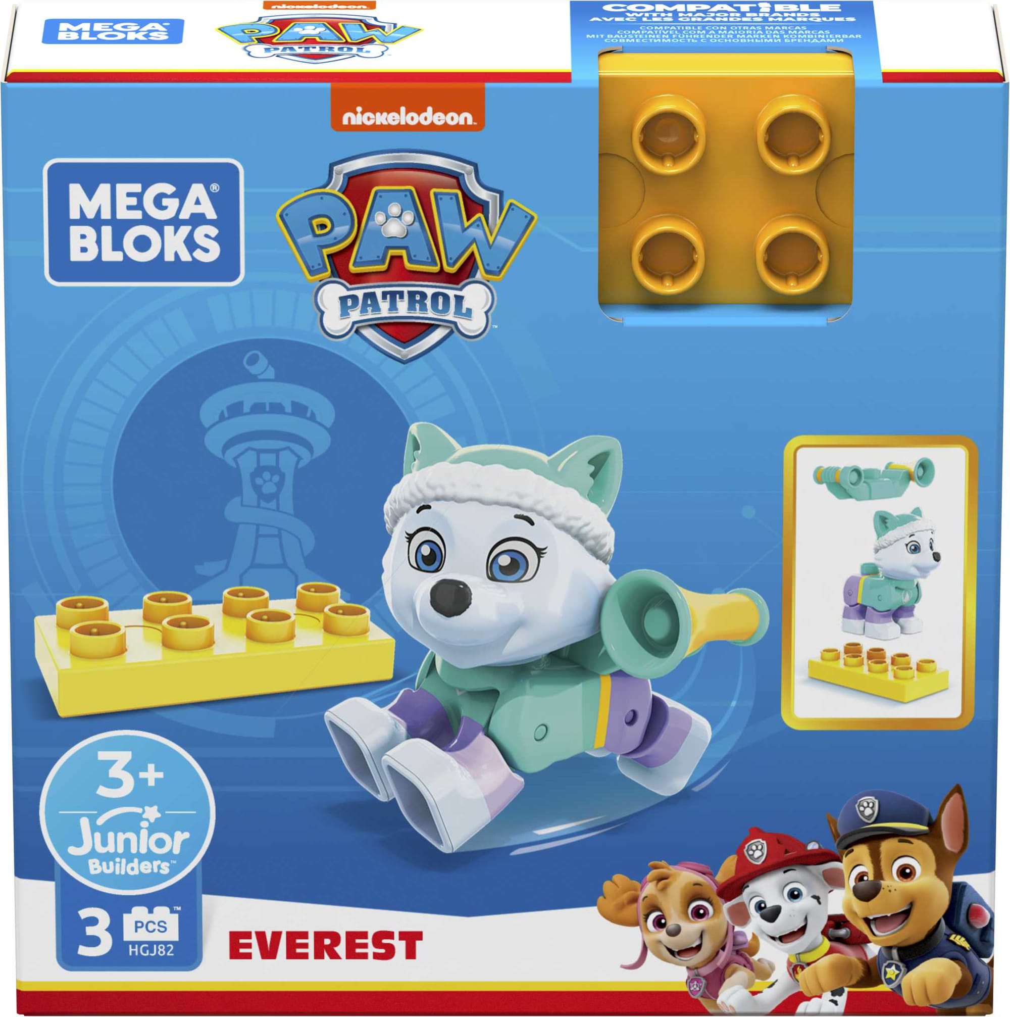 Набор игровой Mega Bloks Щенячий патруль Щенок в ассортименте | GYH89 |  MATTEL