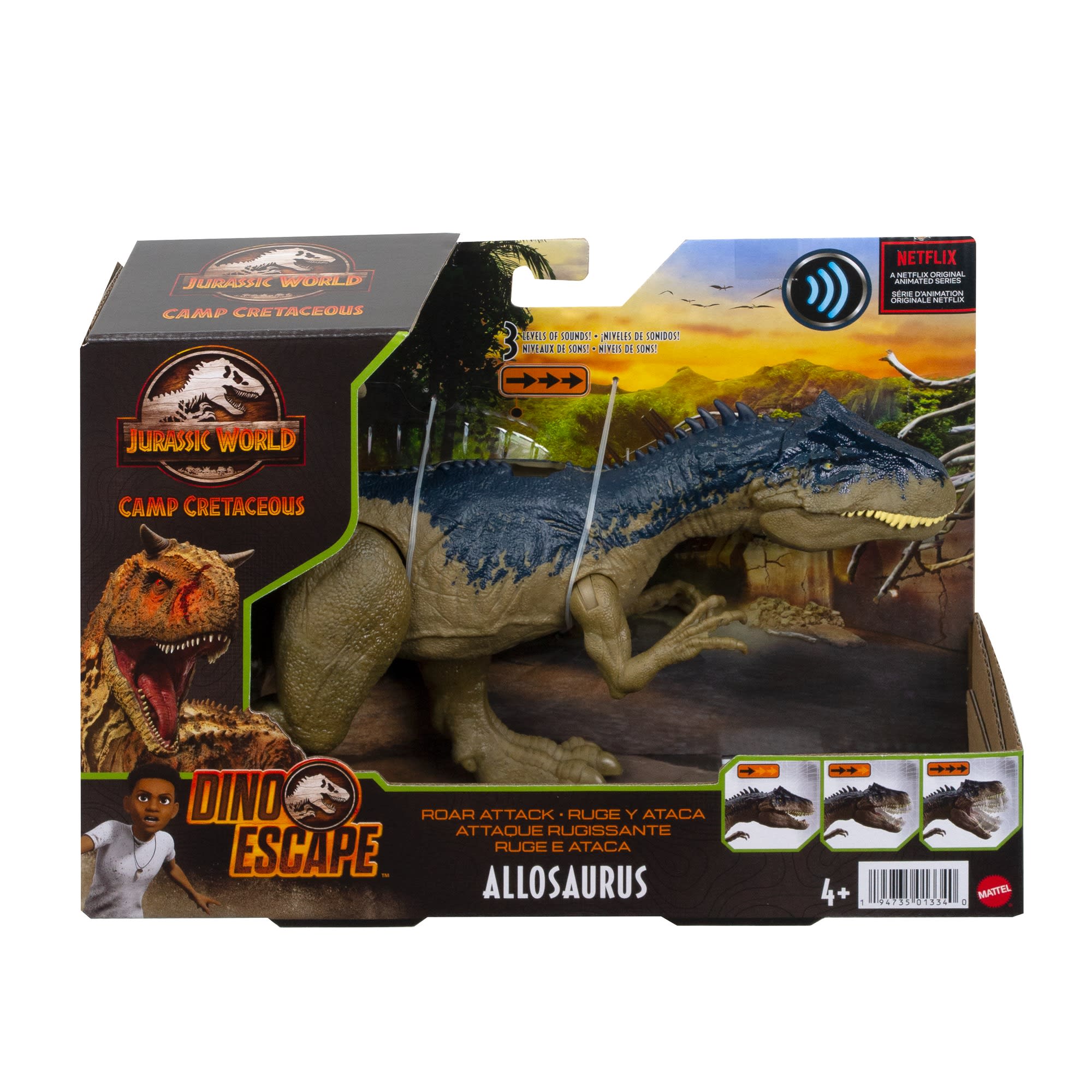 Top 15 Toys that Start with the Letter J: A Comprehensive List 9 Jurassic World Roar Attack Allosaurus | HCL91 | MATTEL GB