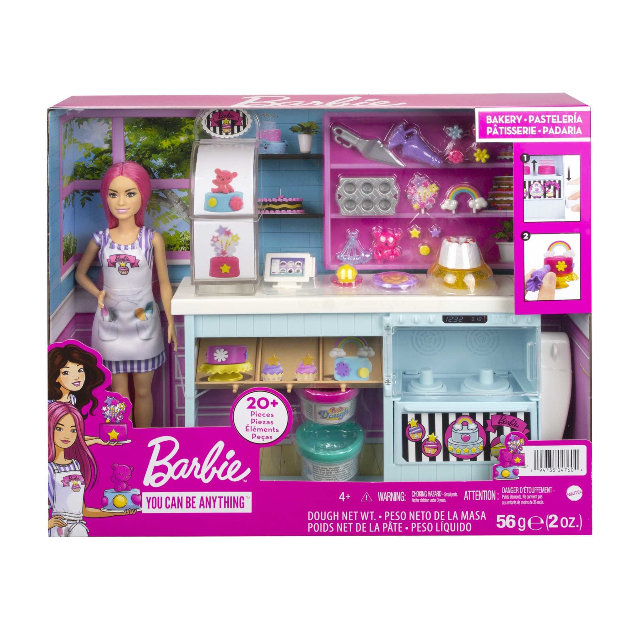 Barbie Bakery Playset HGB73 MATTEL