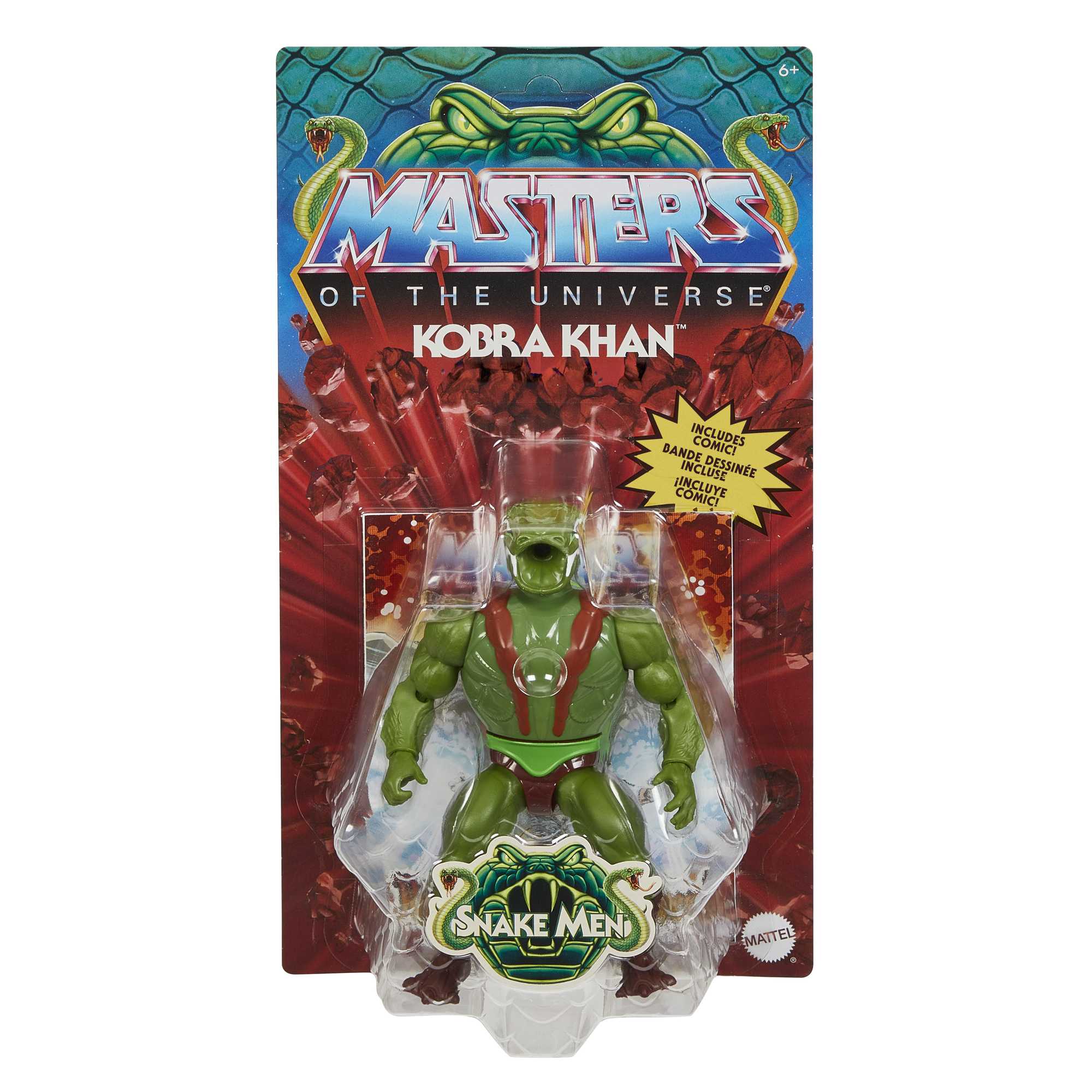 Masters of the Universe Origins Kobra Khan Action Figure | MATTEL