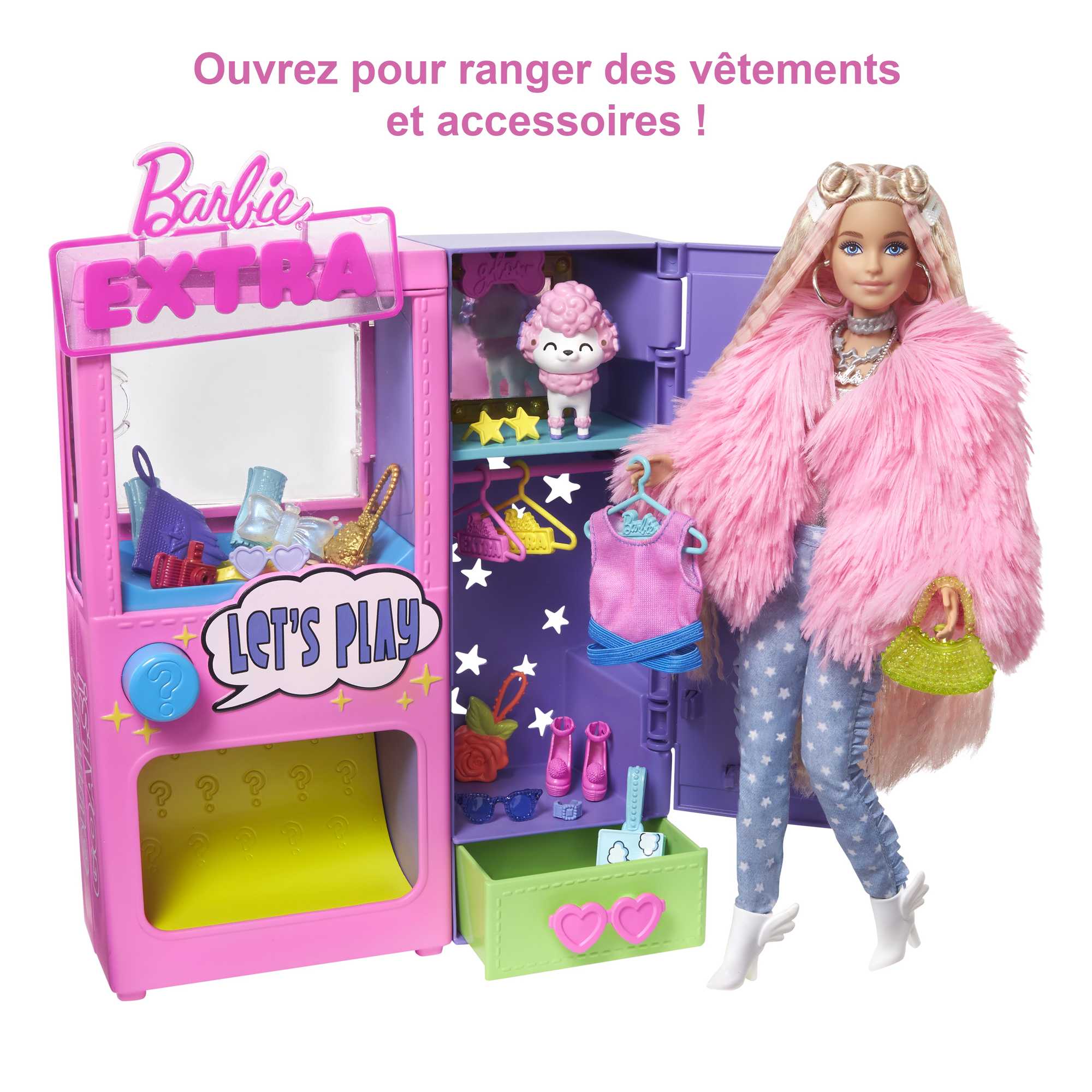 Barbie® – Dressing Extra avec Accessoires, HFG75