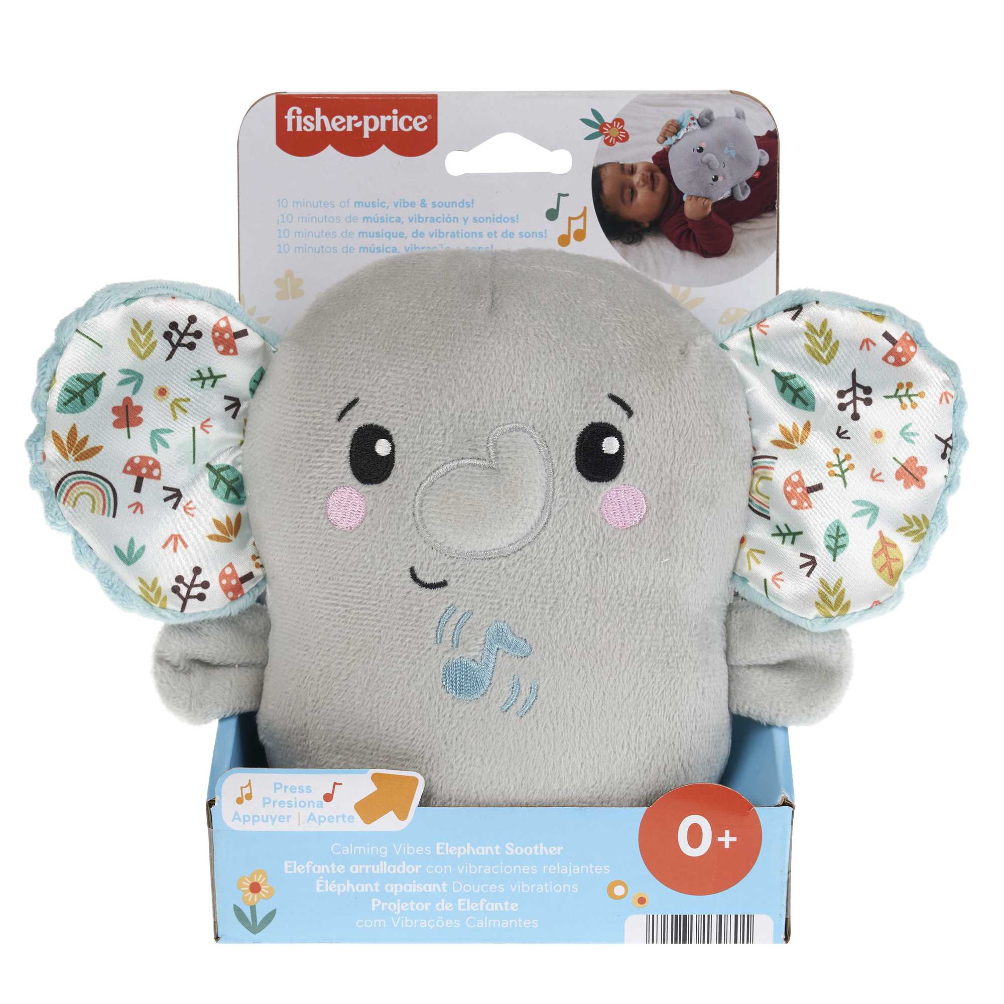 Fisher Price Calming Vibes Elephant Soother Mattel