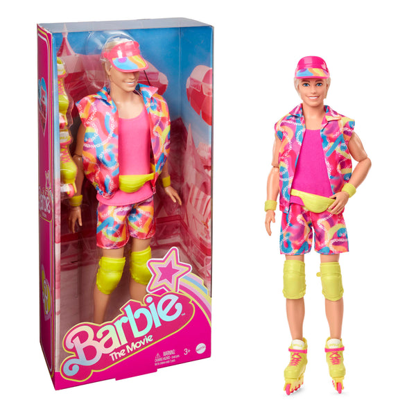 Barbie The Movie Collectible Ken Doll Wearing Retro-Inspired