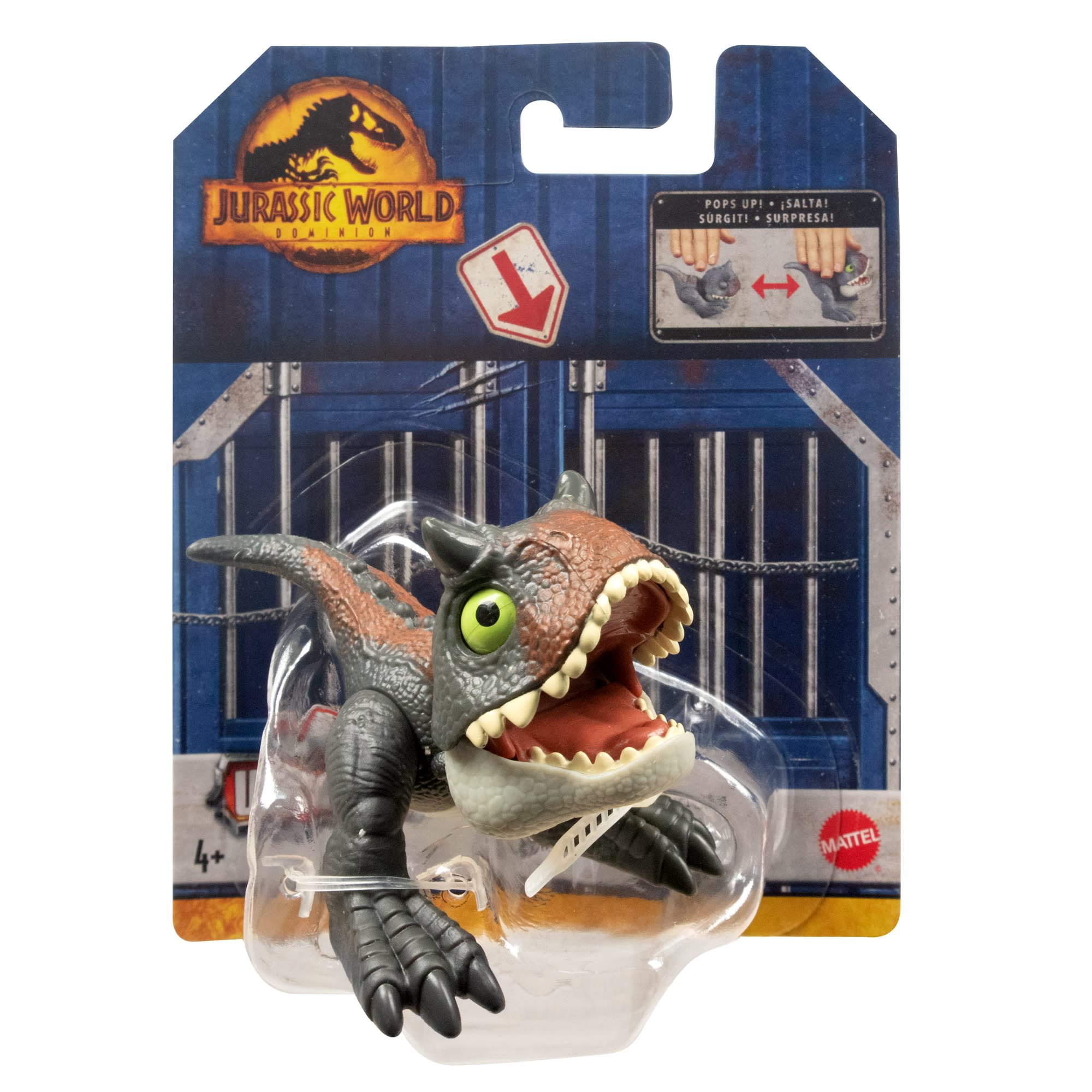 Jurassic World Uncaged Wild Pop Ups Assortment | HJB51 | MATTEL