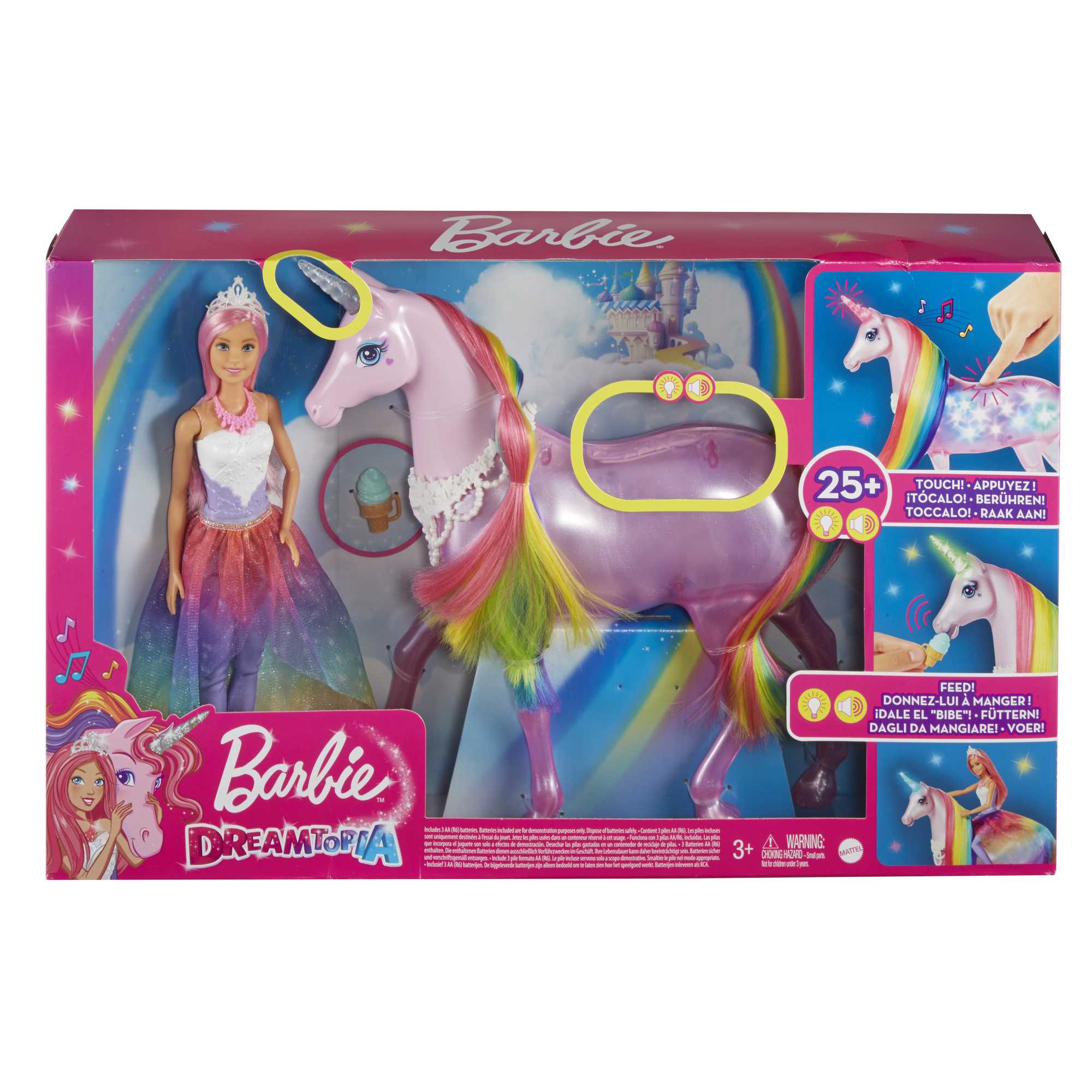 BARBIE PRINCIPESSA CON UNICORNO - MONDO BAMBINA