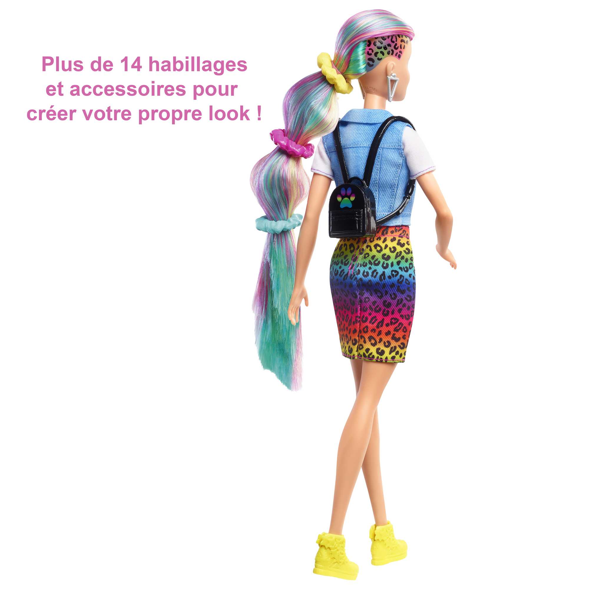 Acheter en ligne BARBIE Color Reveal Hair Feature Set de coiffure