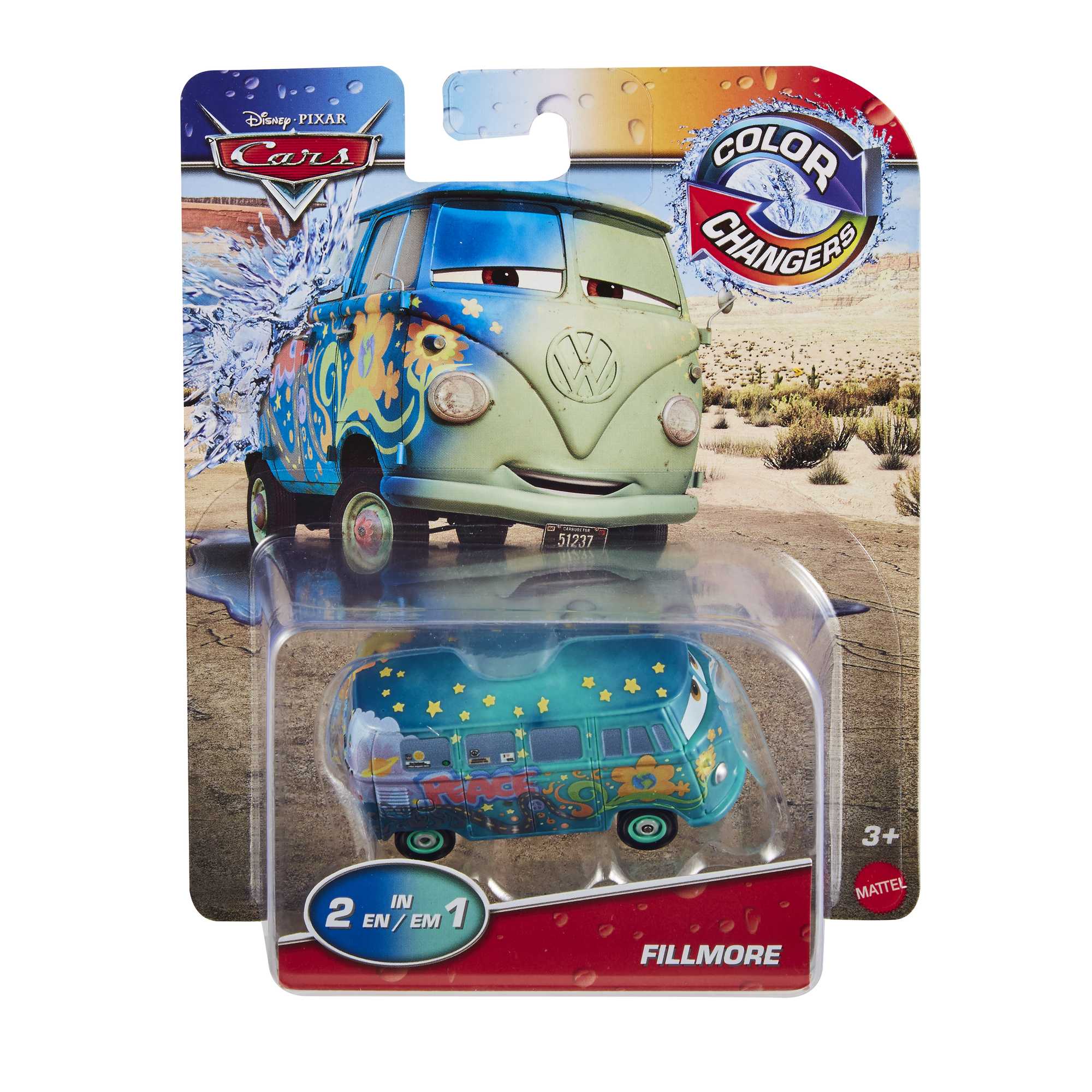Disney Pixar Cars petite voiture Le Fabuleux Flash McQueen bleue