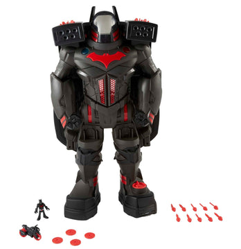 Imaginext DC Super Friends Red Black Batbot Xtreme FVL08 MATTEL