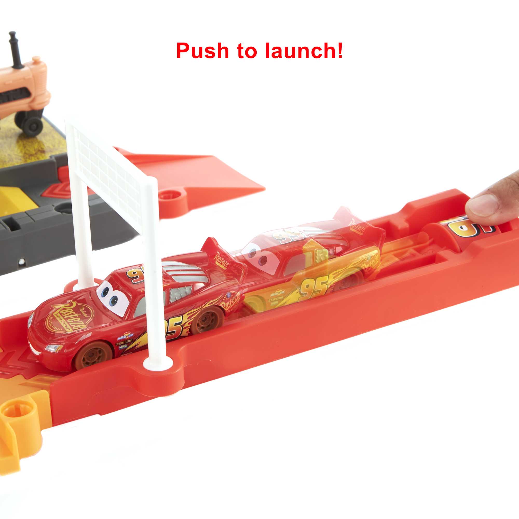 Disney Pixar Cars Race & Go Playset | HDN02 | MATTEL