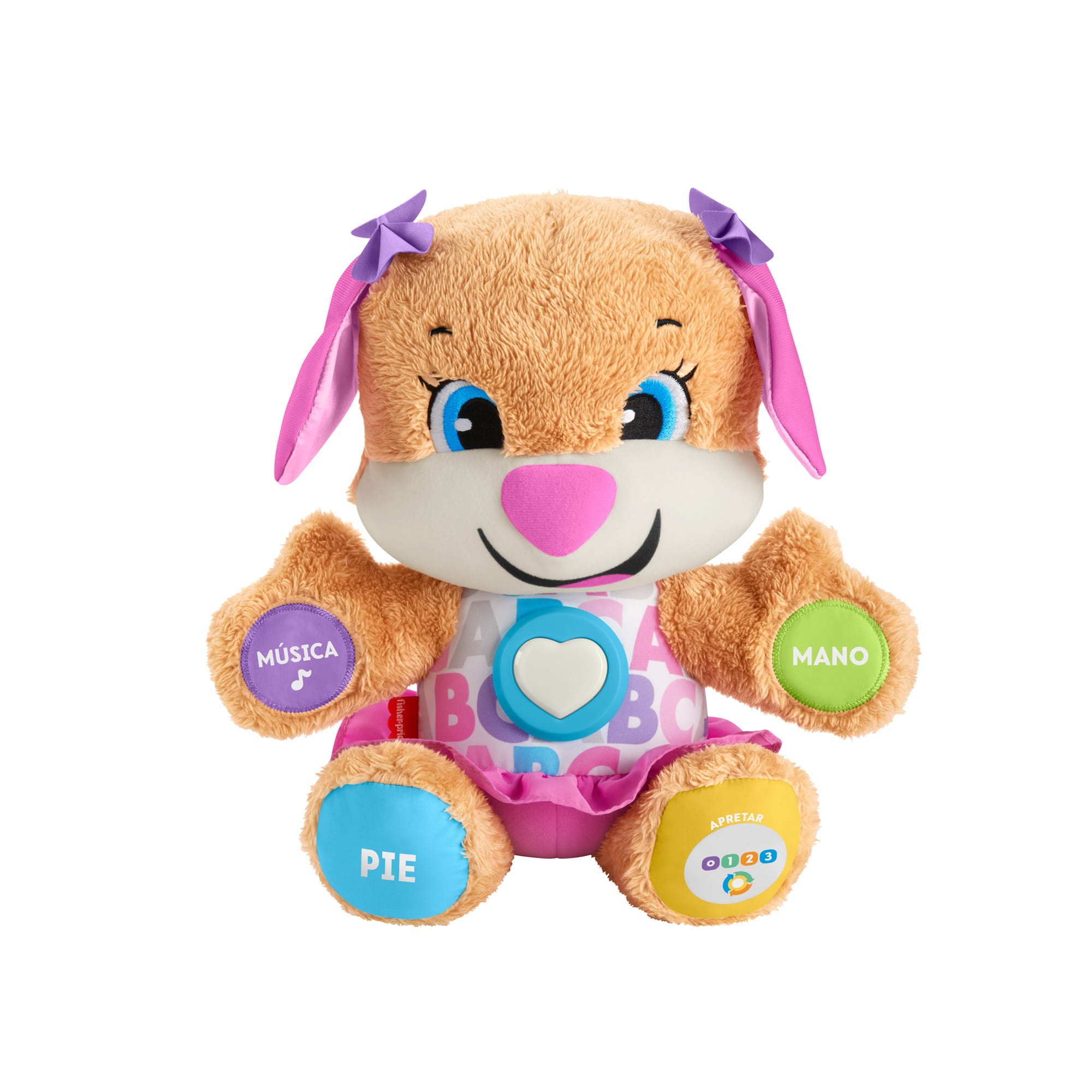 Fisher-Price Perrita primeros descubrimientos, juguete bebé Fisher-Price Perrita primeros descubrimientos, juguete bebé