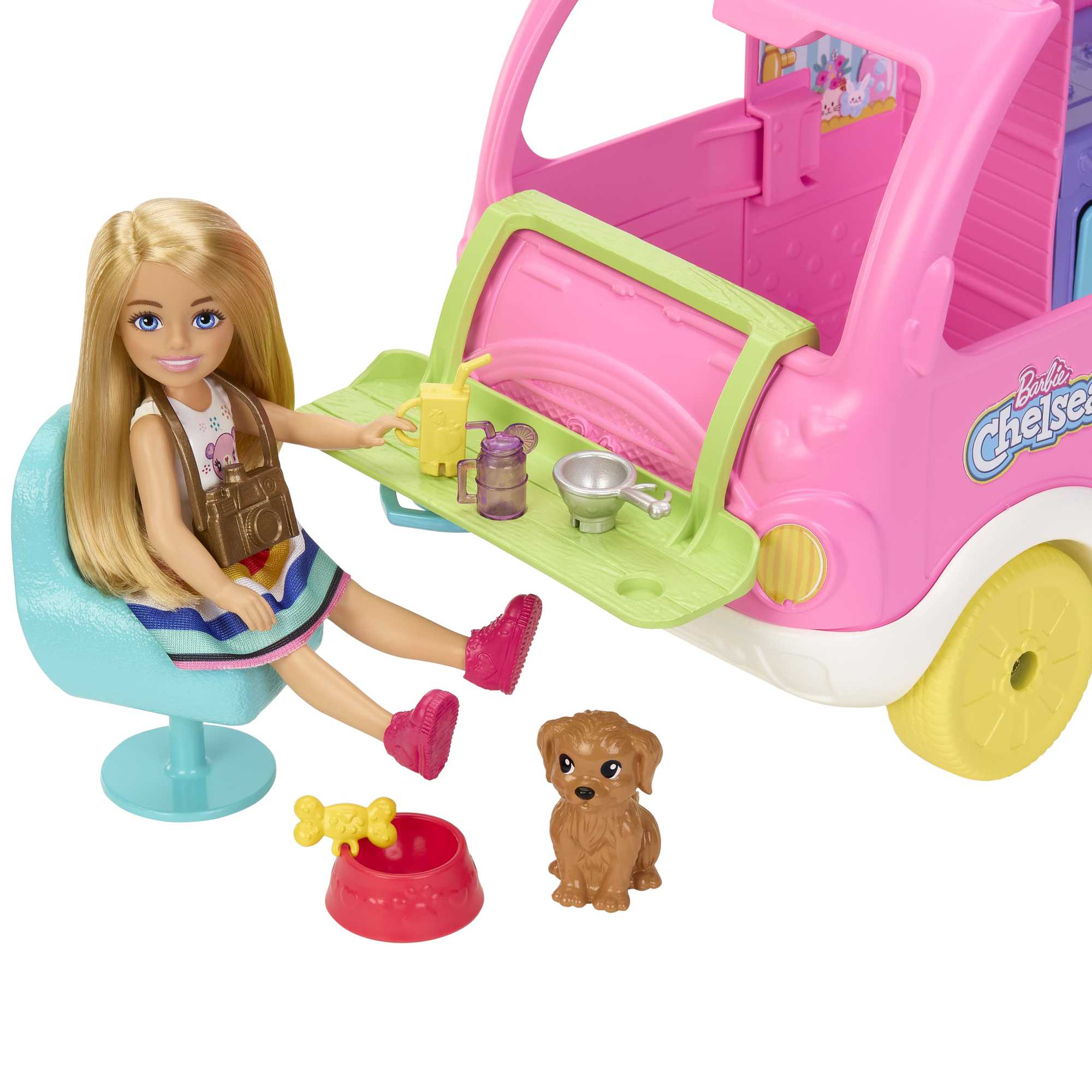 Barbie Chelsea camping-car bébé poupée barbie boîte de voiture - NAcloset